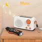 Emergency Hand Crank Solar Radio with Flashlight & Power Bank
