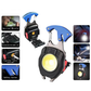 🛡️ 50% RABATT – Multifunksjonelt beredskapsverktøy – COB LED – 500 lumen – 6 moduser – 500mAh – Type-C – IPX6 – for friluftsliv, bil og nød