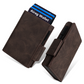 💳 50% RABATT – RFID-sikker lommebok med AirTag-holder – beskytter kort – spor plasseringen – pop-up mekanisme – magnetlukking – slank & organisert