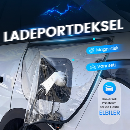 ✨ 50% Rabatt – Kun i Begrenset Tid｜Beskytter mot regn, snø, støv og gjørme – magnetisk ladeportdeksel – passer de fleste elbiler
