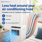 ❄️ 50% RABATT – Isolasjonshylse for airco-slange – reduser varmetap – lavere strømforbruk – for både sommer og vinter