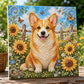 🦬🌻 NÅ: 50 % RABATT I EN BEGRENSET PERIODE – Diamantmalingssett med høylandsku – Mesterverk inspirert av gårdshus – Avslappende DIY – Perfekt for hjemmedekorasjon – Unik gave 🎨✨🤎