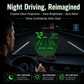 🚀 50% RABATT – Universal GPS Digital HUD – fighter pilot-teknologi – GPS-nøyaktighet – prosjekterer på frontruten – fungerer på alle biler – smart lysjustering