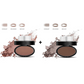 ⏳🔥LIMITED-TIME 49% OFF! ⏰✨Buy 1 Get 1 Free 🖌️50K+ Sold!!!🖤Eyebrow Stamp Powder Kit with Applicator Brush, One Press Perfect Brow Stamp, Waterproof Long Lasting 24H Wear Eyebrow Makeup for Lazy Daily Salon-Like Brows