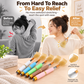 🖐️ 50% OFF NOW! Retractable Stainless Steel Back Scratcher, Portable Back Scraper with Soft Claw, Telescopic Itch Relief Tool for Home Travel
