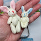 🔥Easter Best Gift 50% OFF-🎁🐇Bunny Easter Plysj mamma og baby kaniner i Pocket Tin: rollespill søsken Gave, påskegave
