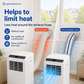 ❄️ 50% RABATT – Isolasjonshylse for airco-slange – reduser varmetap – lavere strømforbruk – for både sommer og vinter