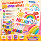 ⏰🔥BEGRENSET TID: bare 99,99 kr!🎨 Bubble Pens – 6 Farger med Varmeaktivert 3D-Effekt