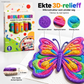 ⏰🔥BEGRENSET TID: bare 99,99 kr!🎨 Bubble Pens – 6 Farger med Varmeaktivert 3D-Effekt