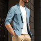 🔥 50 % RABATT! Herre lettvektsblazer – Perfekt for alle årstider – Fra M til 7XL – stilfull, komfortabel og allsidig ✨