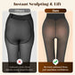 💖Black Friday Mega Deal – 50 % rabatt💖 Fleece-leggings med søm for en flatterende silhuett✨✨ Hold deg varm. Se flott ut. 💕