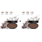 ⏳🔥LIMITED-TIME 49% OFF! ⏰✨Buy 1 Get 1 Free 🖌️50K+ Sold!!!🖤Eyebrow Stamp Powder Kit with Applicator Brush, One Press Perfect Brow Stamp, Waterproof Long Lasting 24H Wear Eyebrow Makeup for Lazy Daily Salon-Like Brows