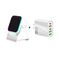 🎄✨ Julen: 50% Rabatt i Begrenset Tid｜5-i-1 Trådløs Induksjonshøyttalerstativ – 3500 mAh Nødladepowerbank – 360° Justerbar Holder – Fargerikt Ambientlys – Perfekt Julegave 🎁🔊🛡️