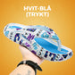 Komfortable sommerflipflops med tykke såler
