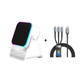 🎄✨ Julen: 50% Rabatt i Begrenset Tid｜5-i-1 Trådløs Induksjonshøyttalerstativ – 3500 mAh Nødladepowerbank – 360° Justerbar Holder – Fargerikt Ambientlys – Perfekt Julegave 🎁🔊🛡️