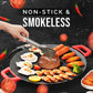 Elektrisk non-stick røykfri bakepanne🍳