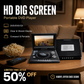 📺 50% RABATT – 7.8" HD bærbar DVD/EVD-spiller – stor HD-skjerm – oppladbar – spiller DVD, CD, USB & SD – perfekt for reiser og hjemmekino