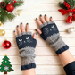 🐱Søte strikkede kattehansker for kvinner — for varme hender og frie fingre🧶