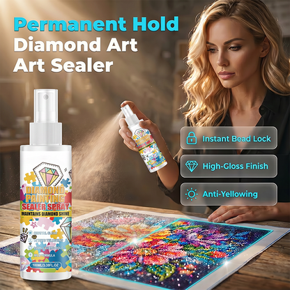 💎✨ Diamond art sealer – locks beads, glossy finish, dries fast & lasts.