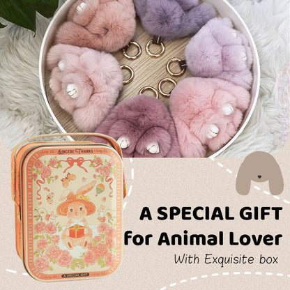 🐣 PÅSKENS BESTE GAVE – 50%! Håndlagde kanin-pomponger i søt eske 🎁