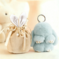 🏆BEGRENSET TID SPESIALSALG 50% AVSLAG🐰 Håndlagde Soft Bunny PomPom Charms