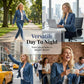 🧥 50 % RABATT NÅ! 🌸 Denimjakke for kvinner med rysjer og åpen front – lett og feminin – allsidig og stilig 👗✨