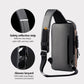 🔥 Hot Sale🔥Anti-Theft Unisex Crossbody Sling Bag – Stilig, sikker og lett!