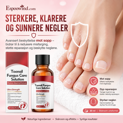💅 50% RABATT – Negleessens for tørre og sprø negler – fuktighetsgivende – styrkende – pleiende formel – for hender og føtter – enkel daglig rutine