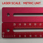 🔧 50% RABATT – 3-i-1 aluminium freseskinne – fresing, milling & spor – justerbar – modulær – for tre- og metallarbeid