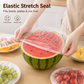 🍲 KJØP 1, FÅ 1 GRATIS – Elastiske matdeksler – 100 stk per pakke – klar strekkforsegling – gjenbrukbare – slitesterke – for boller, tallerkener, frukt og rester – perfekt til hjemmet, piknik og fester