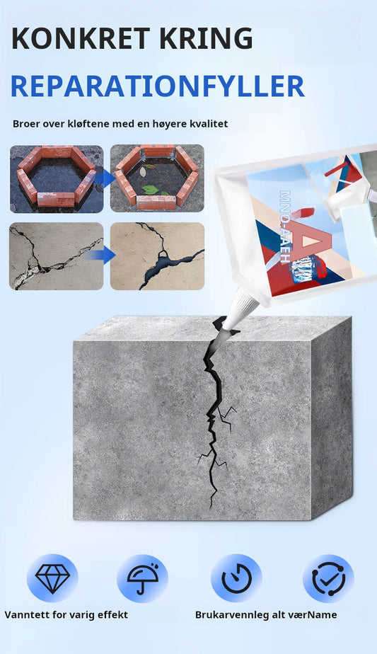 🔥Ny oppgradering🔥Heavy-Duty betongsprekkreparasjonslim