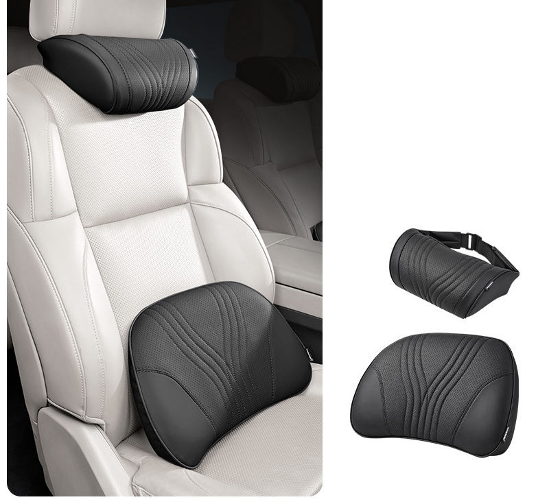 🚗 50% RABATT – Ergonomisk nakkestøtte for bil – memory foam– justerbar – passer de fleste biler – for komfortable bilturer – reduserer kjøretretthet