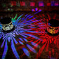 🌞 50% RABATT NÅ! 🌀💥 Solar mandala vegglampe – utendørs hagegjerde projektorlampe, patio, ambient dekor