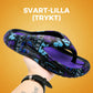 Komfortable sommerflipflops med tykke såler