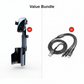 🚗 50% RABATT – Bilkoppholder telefonfeste – N52 magnet – 360° justerbar – én-hånds betjening