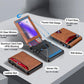💳 50% RABATT – RFID-sikker lommebok med AirTag-holder – beskytter kort – spor plasseringen – pop-up mekanisme – magnetlukking – slank & organisert