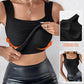 Termisk singlet for kvinner med U-hals og innebygd BH