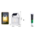 🔥 NÅ: 50 % RABATT I EN BEGRENSET PERIODE – Solcelledrevet vegglampe med bevegelsessensor – IP65-vanntett – 3 lysmoduser – Automatisk av/på – Ingen strømutgifter 🌞✨🛡️