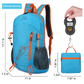 🎒 50% RABATT – Lett sammenleggbar reisesekk – kompakt – vanntett – rivebestandig – 7 lommer – brettbar til eggstørrelse – perfekt til dagsturer, trening og reiser