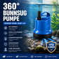 🐠💧 2026 NYHET: 50 % RABATT – 360° bunnsugende vannfilterpumpe – Stillegående – Temperaturkontroll – For akvarium, skilpaddetank og dam 🐢🌊✨