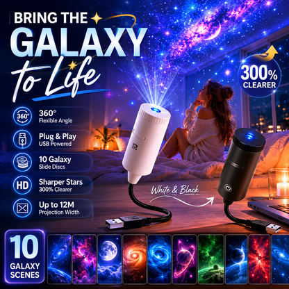 50% RABATT 🌌🔭Plug-and-Play HD-stjerneprojektor – over 50 000 fornøyde brukere