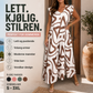 👗 50% RABATT – Elegant jumpsuit med rynkedetaljer – lett & pustende – geometriske mønstre – vid bensilhuett – allsidig – perfekt til reise og hverdag