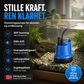 🐠💧 2026 NYHET: 50 % RABATT – 360° bunnsugende vannfilterpumpe – Stillegående – Temperaturkontroll – For akvarium, skilpaddetank og dam 🐢🌊✨