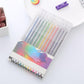 🖊️ Glittergelpenner – 8/12/18 farger, biologisk nedbrytbart glitter, giftfritt blekk. Perfekt til fargelegging og kort! ✨🎨
