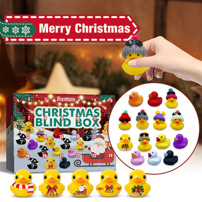 🎄🦆Juleblindboks for gummiand -Gave til barn