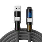 🔥4-i-1 HURTIGLADEKABEL – Én kabel, alle enheter, mykt blinkende lys