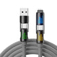 🔥4-i-1 HURTIGLADEKABEL – Én kabel, alle enheter, mykt blinkende lys