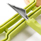 🍉🔪 🎁 KJØP 1, FÅ 1 GRATIS– Multifunksjonelt fruktskjæringssett – Melonutstikker – V-formet gravekniv – Skarpe kanter – Rustfritt stål – Ergonomisk håndtak – For kreativ fruktkunst 🔪🍈✨