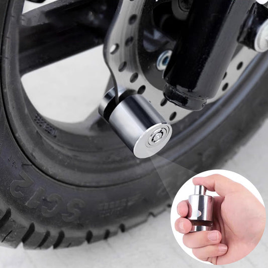 🔒 50% Rabatt – Kun i Begrenset Tid｜Skivelås i robust legering – galvanisert overflate – for motorsykkel og sykkel