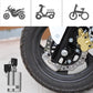 🔒 50% Rabatt – Kun i Begrenset Tid｜Skivelås i robust legering – galvanisert overflate – for motorsykkel og sykkel